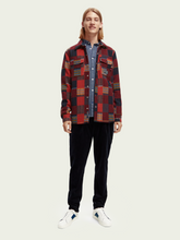 Load image into Gallery viewer, Scotch &amp; Soda - Patched Check Jacquard Overshirt - Clique Apparel