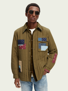 Scotch & Soda - Quilted Patched Jacket - Clique Apparel